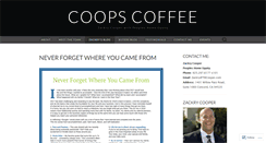 Desktop Screenshot of coopscoffee.com